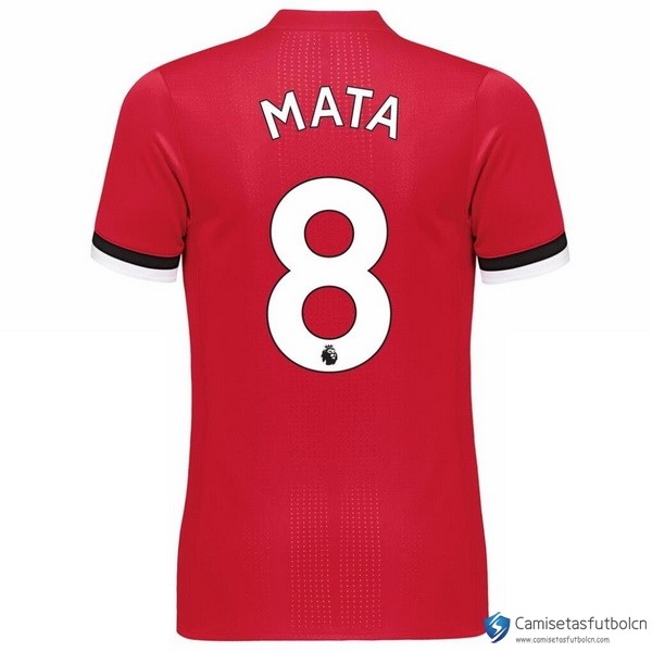 Camiseta Manchester United Primera equipo Mata 2017-18